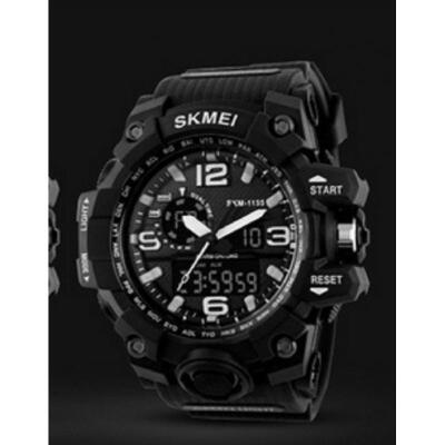 

SKMEI Mens LED Digital Alarm Date Military Sports Army Waterproof Quartz Watch