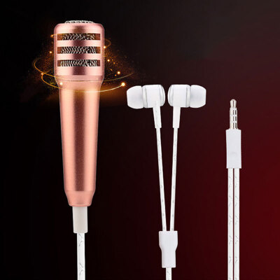 

MyMei Hot 3.5mm Mini Integrated Microphone Stereo Mic with earphone for phone laptop