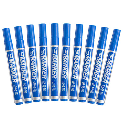 

Together COMIX MK819 logistics marker pen 20mm 10 loaded blue