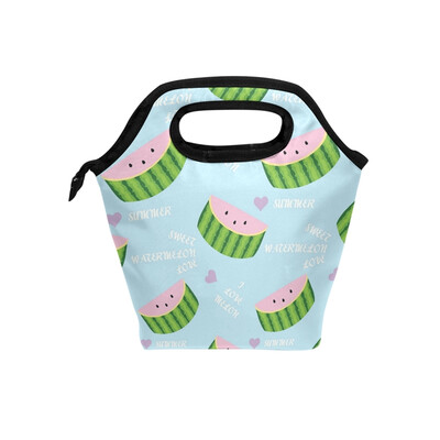 

Lunch Bag Tote Bag Watermelon Travel Picnic Organizer Lunch Holder Handbags Lunch Bag Box for Office