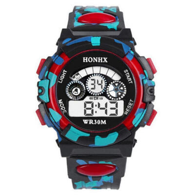 

Women Men Boy Girl Watch Students Casual Sport Leather Strap Quartz Wrist Watch