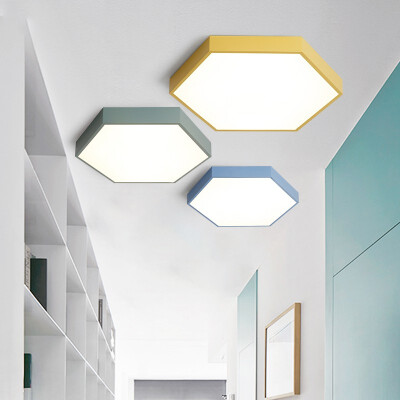 

Baycheer HL481672 40CM Multicolors Metal LED Ceiling Light Fixture in Yellow