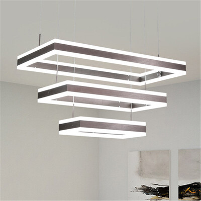 

Baycheer HL487473 Contemporary LED Linear Chandelier 3150"LED 108W Ambinet LED Warm Light