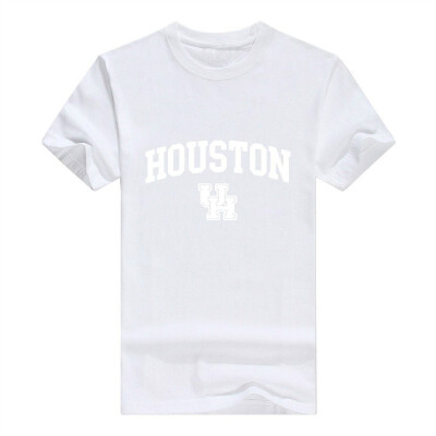 

AS03-University of Houston Cougars Arch Logo T-Shirt-Red