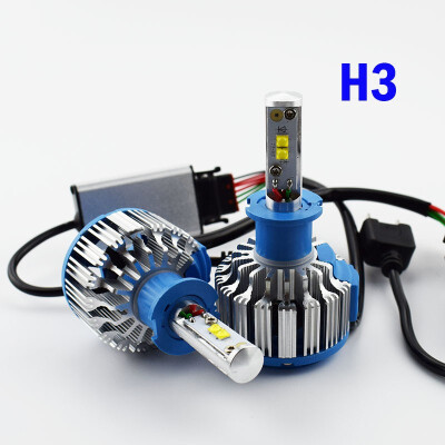 

1Pair 12v 80W Car Headlights Bulb auxiliary driving head lamp H1 LED high bright H4 led H7 H11 H13 9004 Spotlight Auto fog Light