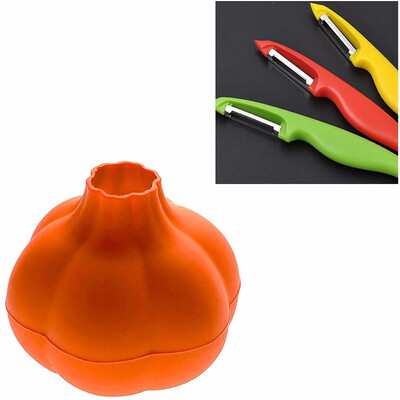 

Outdoor Silicone Garlic Peeler - Cute Garlic Shape Silicone Garlic Roller