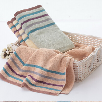 

Fu Li Jie Yu pure cotton bath towel absorbent skin-friendly plain multi-arm bath towel bra towel bath towel 68 * 138cm brown