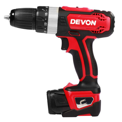 

Great (Devon) 5230-Li-12TSI 12V lithium battery rechargeable two-speed three-way impact drill aluminum box set