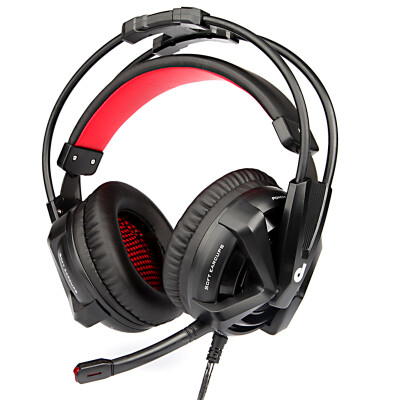 

First impression G901 headset computer headset 71 sound smart adjustable shock gaming gaming headset with wire-controlled black