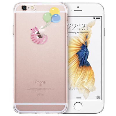 

ESR iPhone6 ​​ 6s phone case protective cover 47 inch Apple 6S mobile phone sets silicone transparent anti-drop soft shells what series of balloons