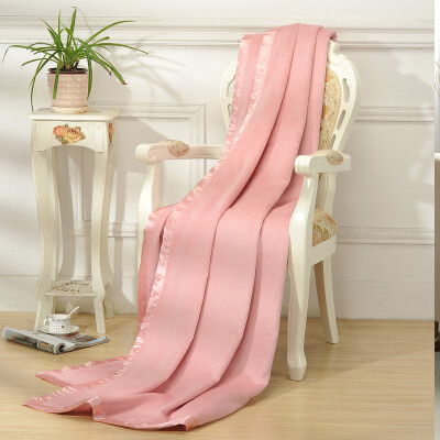 

Jingdong supermarket Royal cotton bamboo blanket blanket blanket blanket blanket spring summer air conditioning blanket single double powder 180 210cm