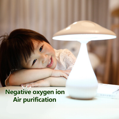 

NeillieN Mushroom Desk Lamp LED Dimmable Mushroom Night Light Rechargeable Negative ion air purifying LampTouch LED Table Lamp