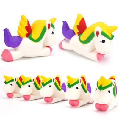 

Lot Jumbo Squishy Super Soft Slow Rising Squeeze Toy Pressure Relief Kids Toys