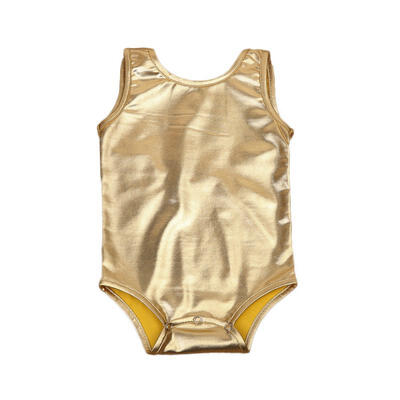 

Gold Newborn Infant Baby Girl Sunsuit Big Bow Romper Summer Outfits Clothes 0-2Y