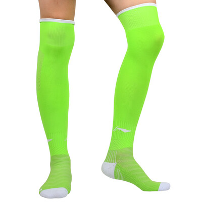 

Li Ning LI-NING Male&female adult childrens football socks knitted breathable long tube over the knee socks training game football socks AWLL099-8 Xinjiang