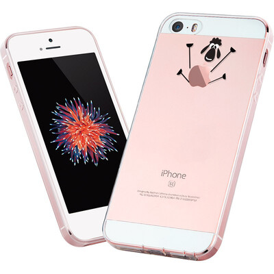 

(ESR) iPhone SE / 5s оболочка телефона / защитная крышка Apple 5S мобильный телефон устанавливает силиконовые прозрачные противоскользящие мягкие раковины, какая серия плодовых овец