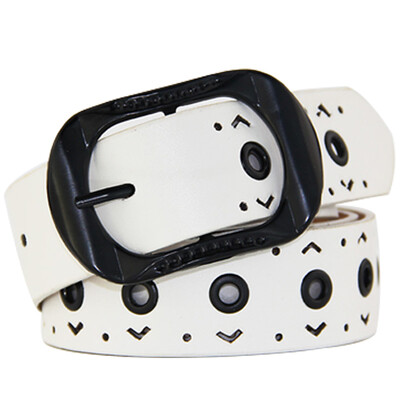 

【Jingdong Supermarket】 Meng Si Ke (MSEK) WPD161279 Ms. Korean version of the belt fashion wild hollow leisure trend belt