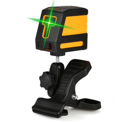 

Self-Leveling 2 Lines Green Laser Level Professional Horizontal&Vertical Cross Line Leveling Laser Level Kit with Selectable L