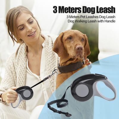 

Pet Leashes Dog Leash Dog Walking Leash with Handle Retractable 5 Meters Dog Training Leash