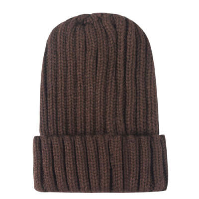 

Mens Womens Knit Baggy Beanie Oversize Fashion Winter Hat Ski Slouchy Chic Cap