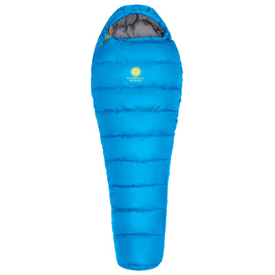 

Heavenly Rock (HighRock) outdoor camping couple around each other adult cotton sleeping bag -10 degrees right open fir green