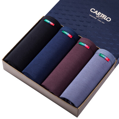 

Cartelo Men's Cotton Boxer Shorts (4pcs