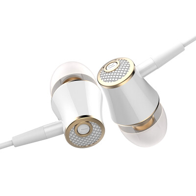 

Langsdom R21 In-Ear Earphones with Mic Champagne Gold