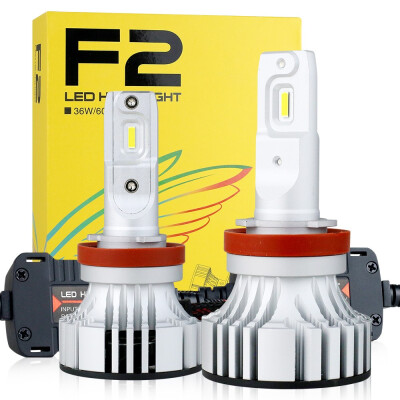 

72W 12000lm Replace Benz Headlight Kit F2 CREE H11 Vehicle LED Headlamp