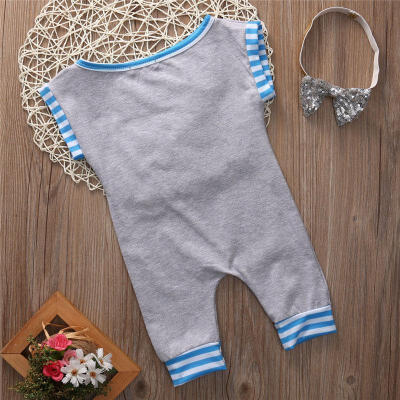 

US Seller Newborn Baby Boy Girl Cotton Romper Jumpsuit Bodysuit Sunsuit Outfits