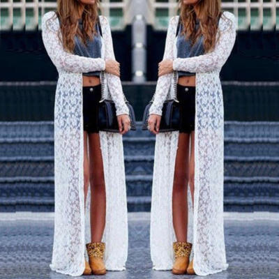

Women Sexy Summer Lace Bikini Cover Up Swimwear Bathing Suit Beach Sarong Dress