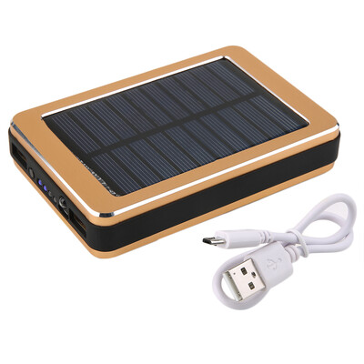 

Солнечная панель двойной USB Внешняя батарея аварийного зарядное устройство 10000mah питания Банк
