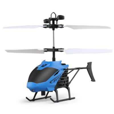 

Flying Mini RC Infraed Induction Helicopter Aircraft Flashing Light Toys For Kid