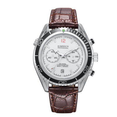 

KIMSDUN K - 815D Quartz Watch with Leather Band