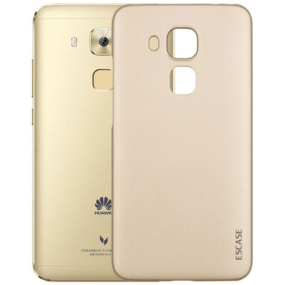 

ESCASE Huawei Mang 5 mobile phone sets Huawei mobile phone shell drop protection cover all-inclusive touch paint 55 inch soil Hao gold