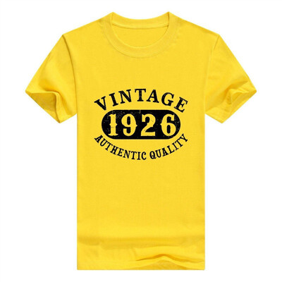 

1926 Vintage 92 Years Old 92nd B-Day Birthday Gift Mens T-Shirt