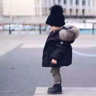 

Baby Boys Jacket 2018 Autumn Winter Jacket Coat Kids Warm Thick Hooded Children Outerwear Coat Toddler Girl Boy Clothing