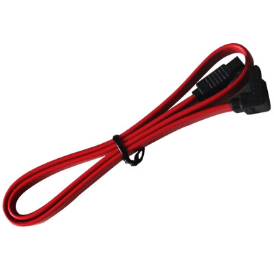 

Huazai SATA3 hard drive data cable 0.5 m red (straight on the bend / HZ-S1612)