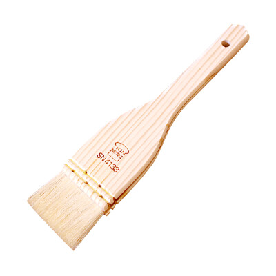 

Jingdong Supermarket three cans egg brush brush brush barbecue brush wooden handle straight wool brush baking tool SN4128