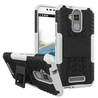 

Fivice Zenfone 3 max52"ZC520TL Case TPU anti-fall tire pattern back clip bracket phone case