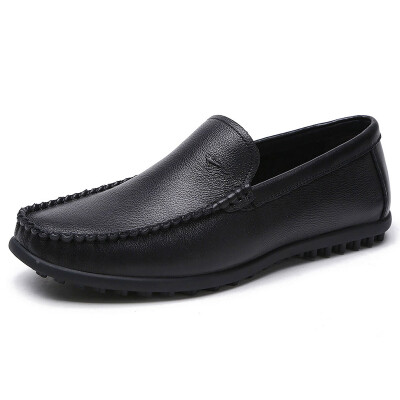 

Seven wolves (SEPTWOLVES) Peas shoes British men's feet casual shoes comfortable driving shoes 8153253182 black 41 yards