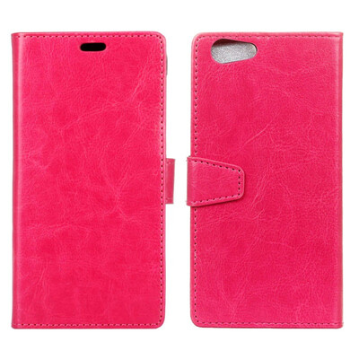 

MOONCASE Oppo A73s Crystal Leather Case - Rose Red