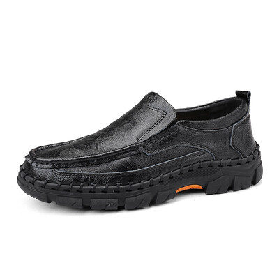 

Mens Shoes Fashion Formal Shoes Casual Walking Shoes Genuine Leather Loafers Breathable Shoes For Men Black White Blue Brown