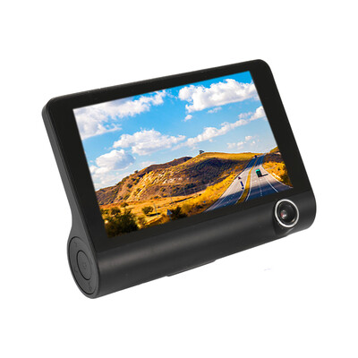 

40in 3 Way Car DVR Camera Video Driving Recorder Rear View Auto Registrator With Two Cameras Dash Cam DVRS Dual Lens Blackbox Car