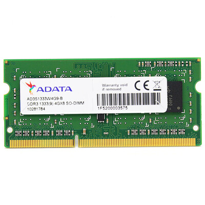 

Виагра (ADATA) миллионов фиолетовых тысяч DDR3 1333 4G памяти ноутбука
