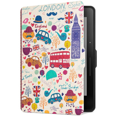 

Plato адаптация Kindle 1499 версия защитная крышка / оболочка Kindle Voyage парусной картина заторможенность, посвященный памяти кобура Лондон
