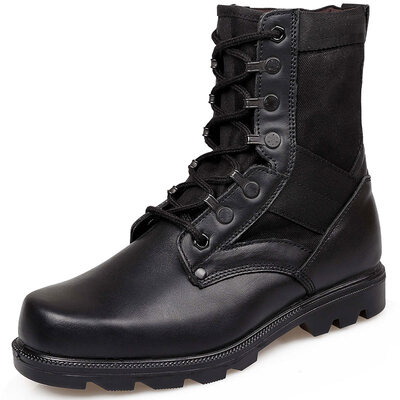 

Strong man ZZ07 fashion male boots 07 type land combat boots outdoor wear boots male double density boots black 42 yards