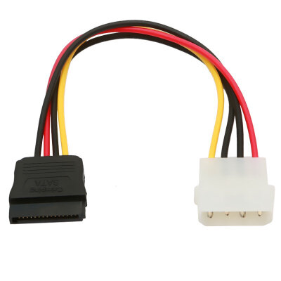 

Sanba (SANBAO) SUK-20 D-type 4-pin drive to SATA hard drive power cord 0.2 meters