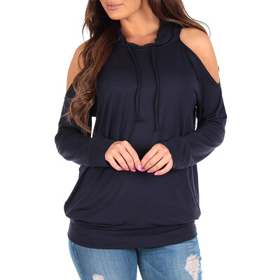 

Strapless Drawstring Hooded Tops