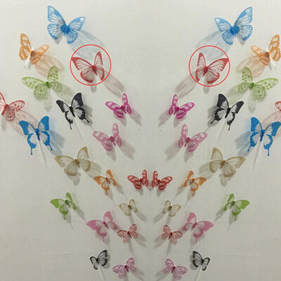 

18 pcs 3D Butterfly Design Decal Art Wall Stickers Room Decorations Home Decor