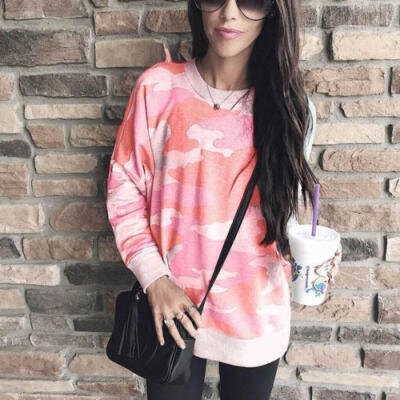 

Women Long Sleeve Baggy Hoodies Pullover Ladies Autumn Top Jumper Sweatshirt Hot